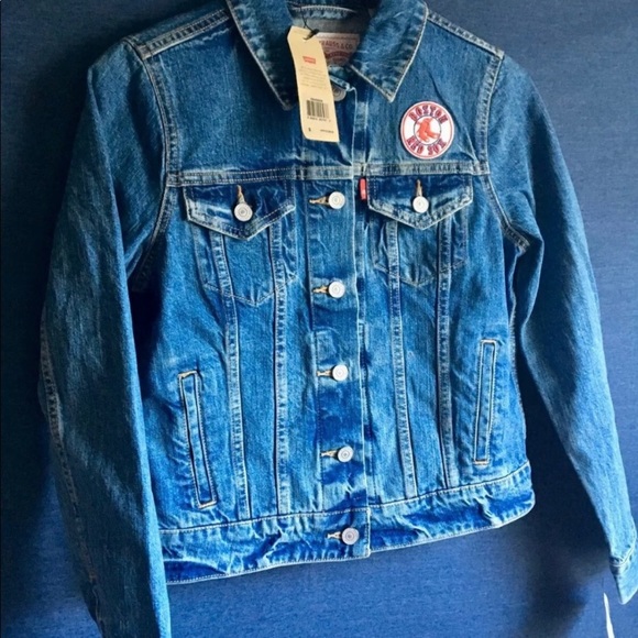 Levis Boston Red Sox Jean Jacket 